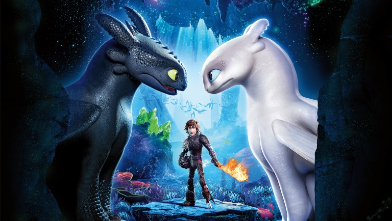 how to train your dragon 3, human representation, male likeness, 8K, water, dragon, belief, movies, how to train your dragon the hidden world, art and craft
