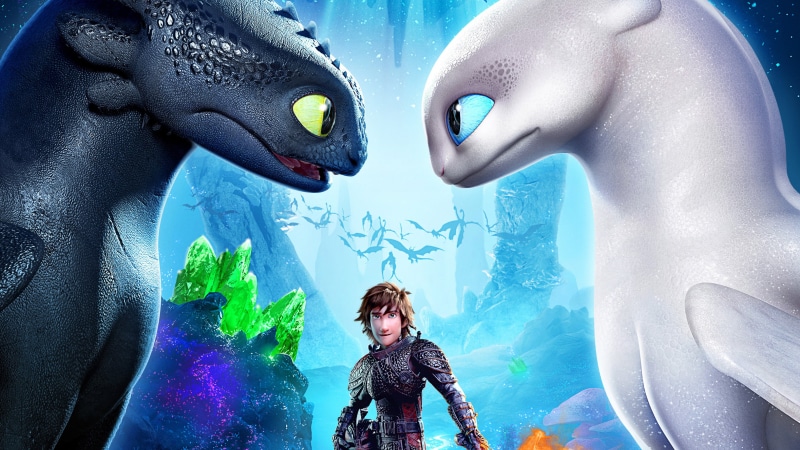 how to train your dragon the hidden world, 2K, art and craft, how to train your dragon, portrait, hd, young adult, movies, animated movies, light fury