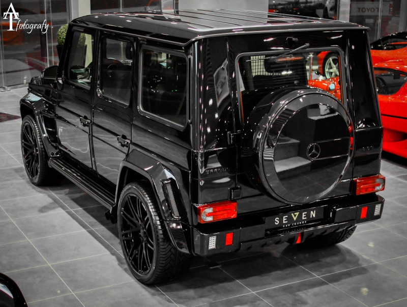 cab, outdoors, Mercedes-Benz, road, Brabus, pickup, stationary, land vehicle, truck, motor vehicle, parking, day, ford, street, architecture, travel, black color