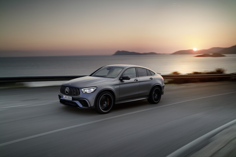 Mercedes-AMG, Car, Mercedes-Benz GLC-Class, 8K, Mercedes-Benz, Vehicle, Silver Car, SUV, Mercedes-AMG GLC 63 S