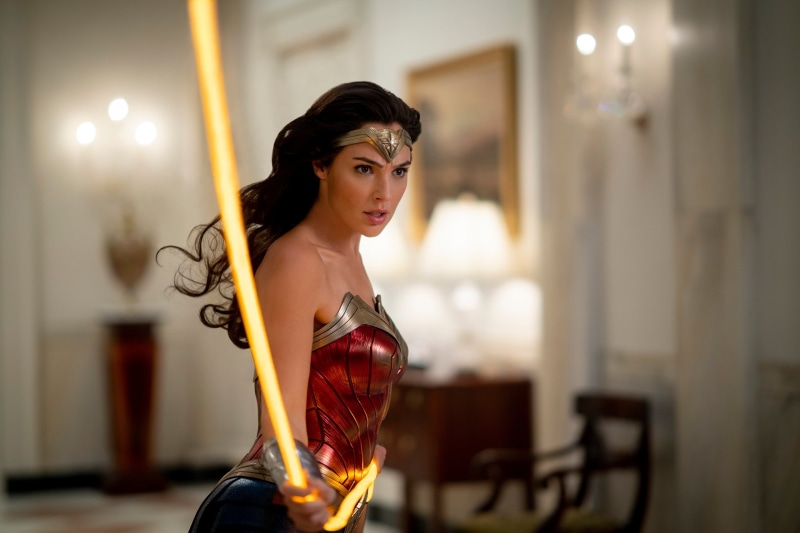 Gal Gadot, indoors, Wonder Woman, 2K, film stills, actress, DC Comics, movies, women, depth of field, dceu