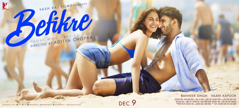 dec, HD, 2K, Vaani Kapoor, Bollywood, Ranveer Singh, Befikre, poster, movie