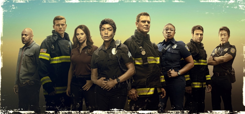 the series, 9-1-1, look, 4K, actors, Movies