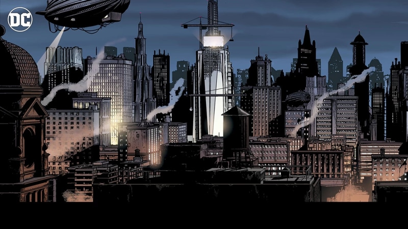 Gotham City, metropolis, DC Comics, 1080P, Justice League