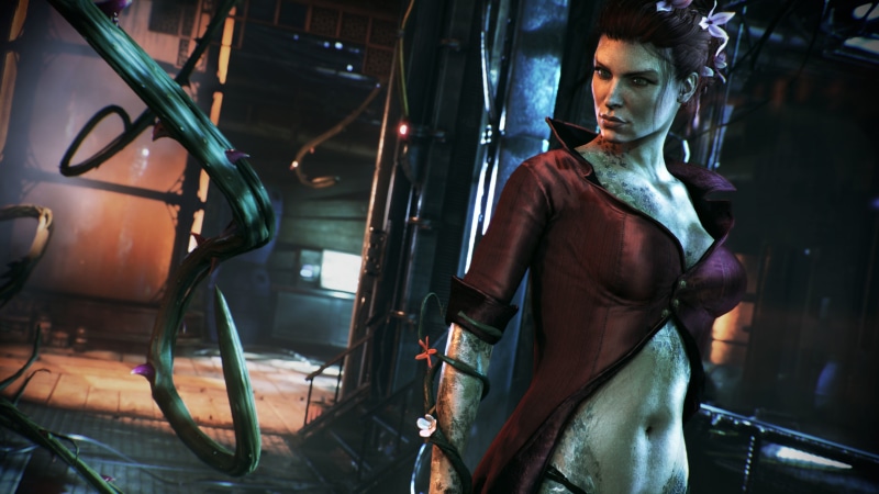clothing, beautiful woman, side view, fashion, women, one person, young adult, 2K, Batman, real people, video games, looking away, looking, Poison Ivy