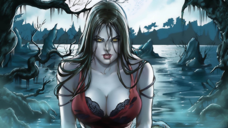 grimm, artywork, tales, fairy, fantasy, art, 1080P, wizard, warrior, comics