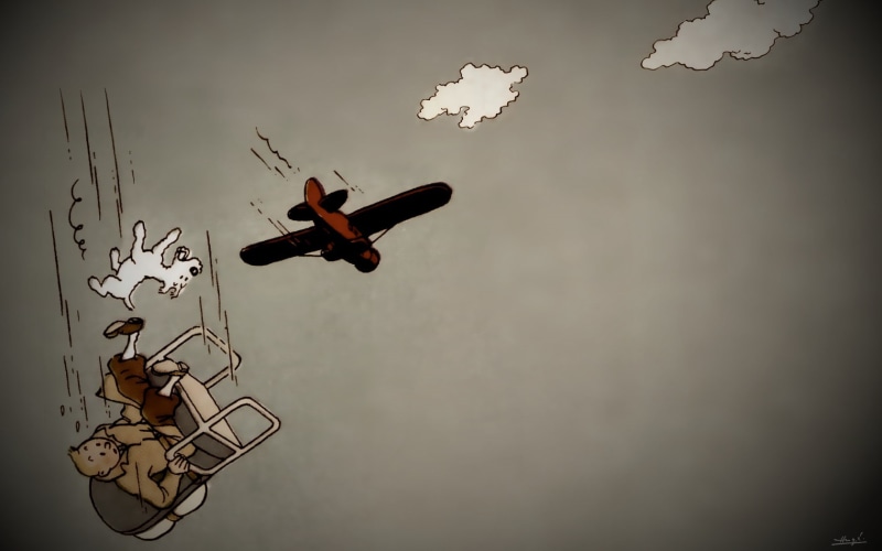 tintin, hd, cartoon/comic, 720P