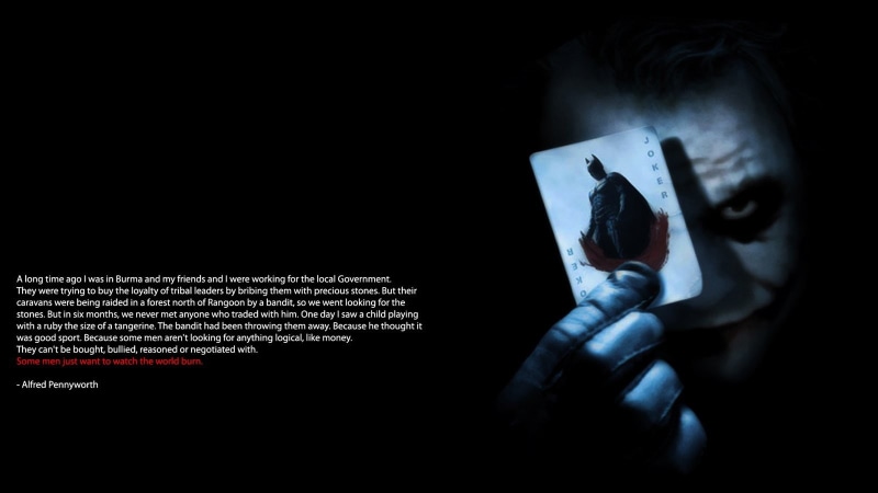 720P, Joker, Batman, text, The Dark Knight, artwork, Heath Ledger, quote