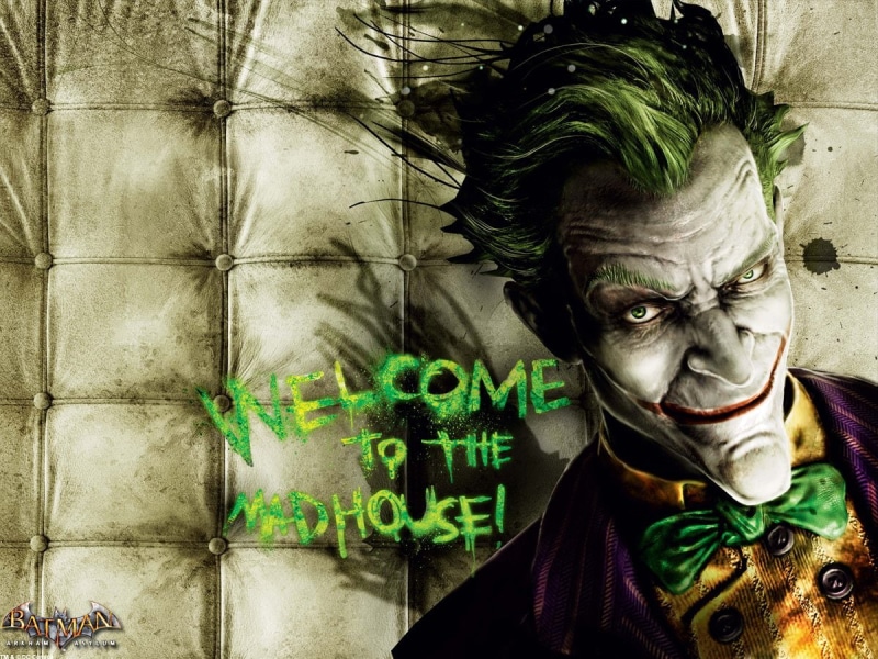 text, illustration, Batman, 480P, overlay, Joker