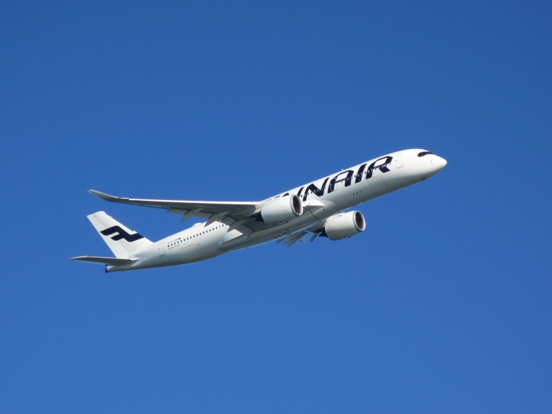 copy space, air vehicle, airbus, single object, sky, transportation, flight, mode of transportation, plane, helsinki, private airplane, aerospace industry