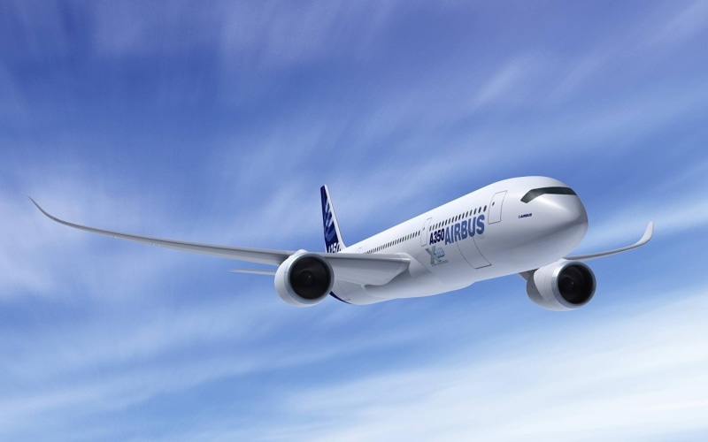aircrafts and planes, 1080P, a350, airbus