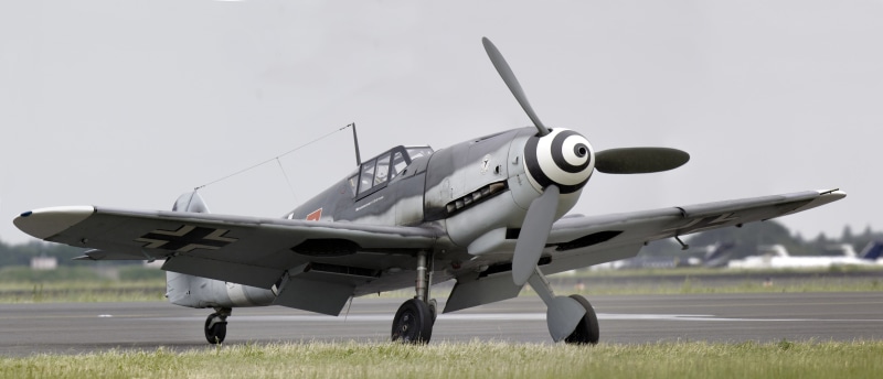 government, stationary, nature, propeller, flying, aerospace industry, sky, Messerschmitt Bf-109, single object, aircraft wing, airport runway, Luftwaffe