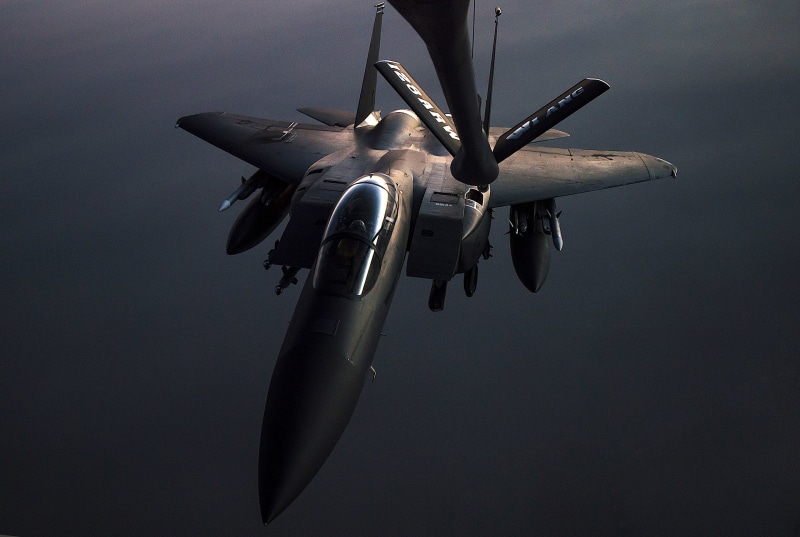 US Air Force, Fighter aircraft, 2K, McDonnell Douglas F-15 Eagle