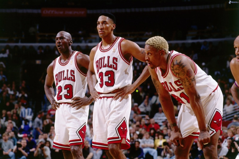 Dennis Rodman, Chicago Bulls, Basketball, nba, Chicago, sports, michael jordan, 2K, Scottie Pippen