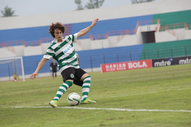 Goal, fun, game, sports And Fitness, active, green, ball, young adult, player, competition, grass, people, sport, leisure activity, play, teenager, front view