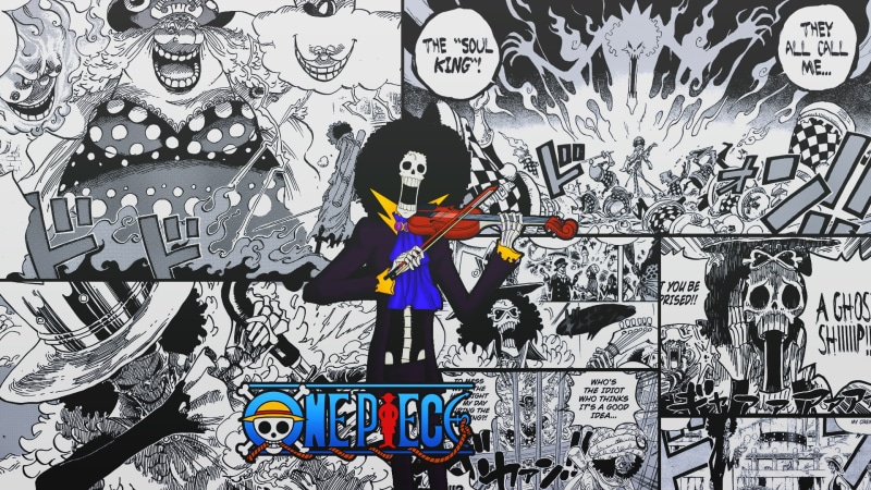 1080P, Anime, One Piece, Brook (One Piece)