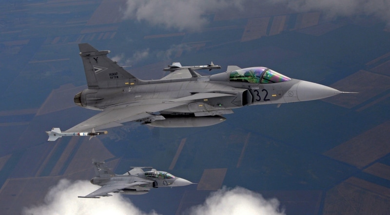 mode of transportation, army, explosive, mid-air, aircraft, military aircraft, air force, JAS-39 Gripen, airplane, formation flying, military airplane