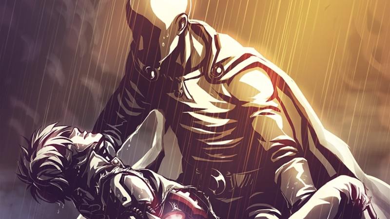 adult, limb, 1080P, lifestyles, anime, One-Punch Man, human limb, sunlight, shoe, unrecognizable person, day, human body part, technology, Genos, clothing