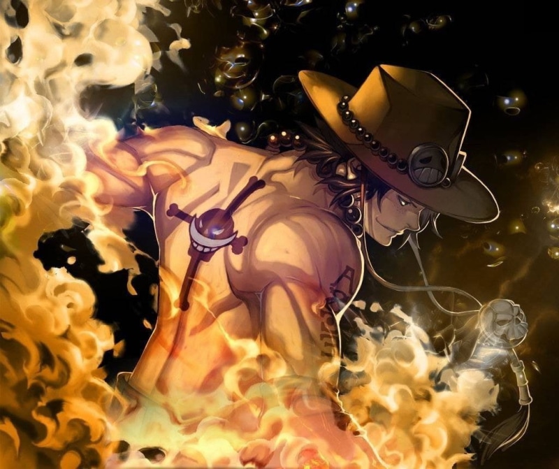 Whitebeard, pirates, Portgas D. Ace, fire, 480P, One Piece