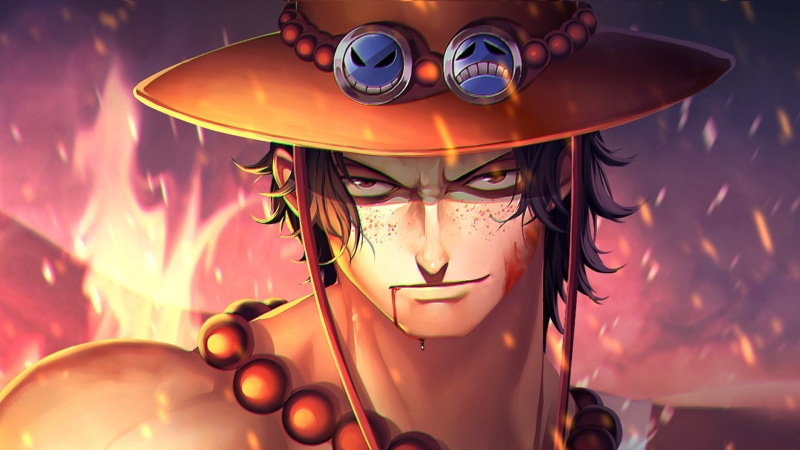 One Piece, 1080P, anime, Portgas D. Ace