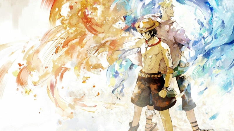 Portgas D. Ace, Fire, Pirate, Marco (One Piece), Anime, One Piece, 1080P
