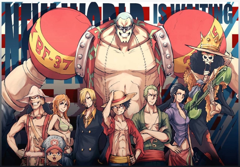 Monkey D. Luffy, Nico Robin, Sanji (One Piece), Brook (One Piece), 720P, Anime, Franky (One Piece), Usopp (One Piece), One Piece, Nami (One Piece), Tony Tony Chopper