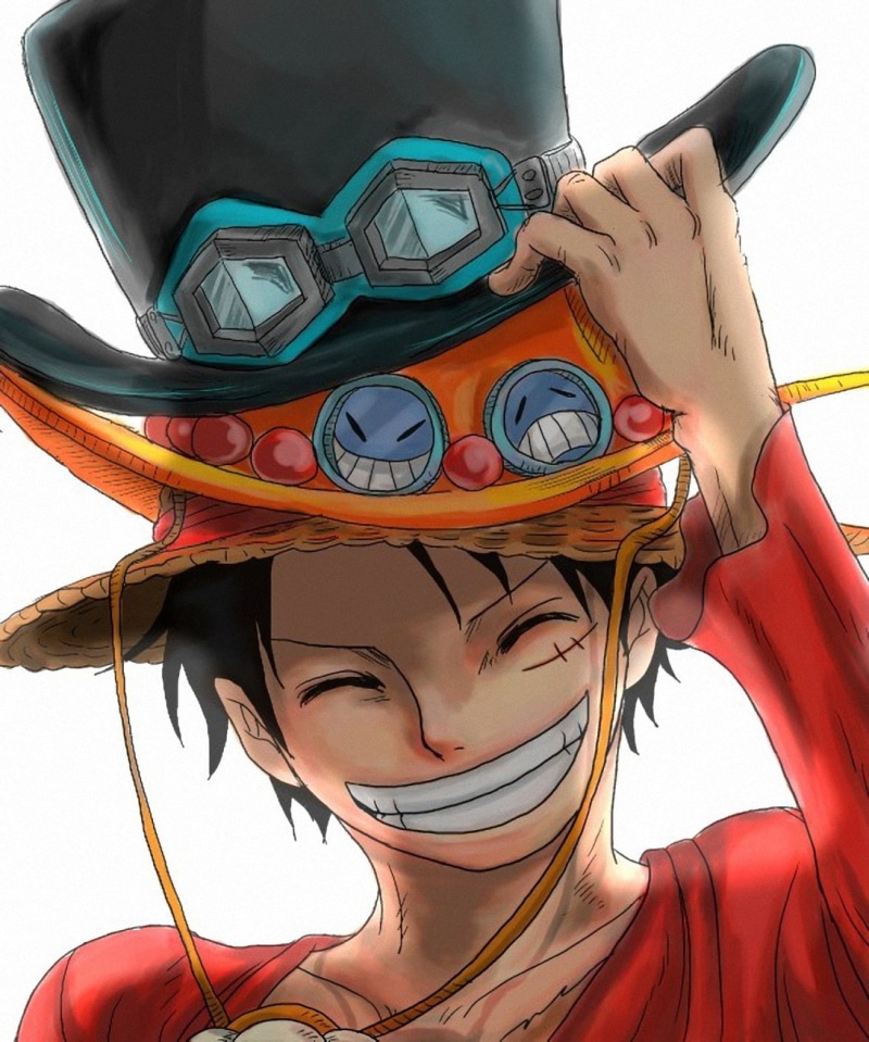 one piece, one, luffy, anime, art, hd, monkey, piece, d, 720P, x, Ace, sabo