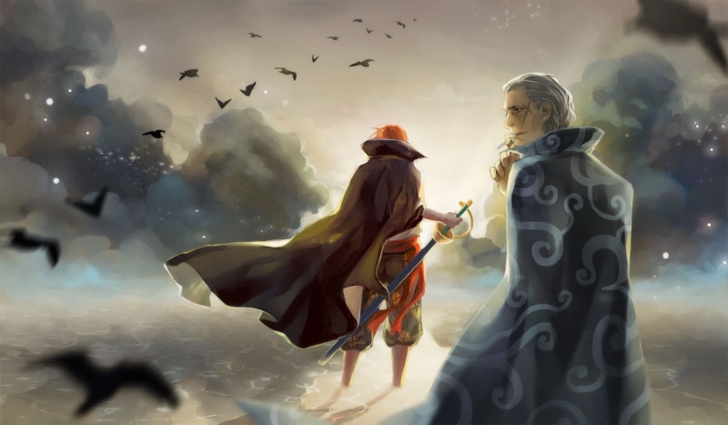 Beckman Benn, 1080P, Shanks (One Piece), One Piece, rayleigh, Anime, shanks