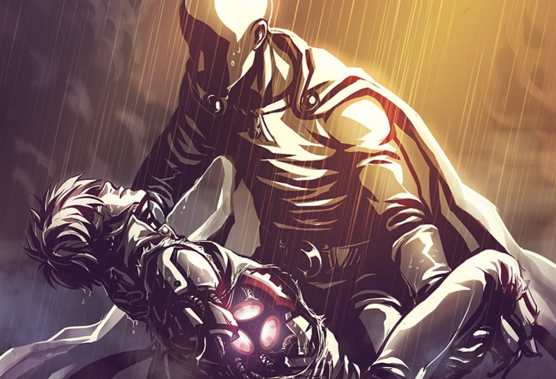 Genos (One-Punch Man), Anime, 720P, One-Punch Man, saitama, genos, Saitama (One-Punch Man)