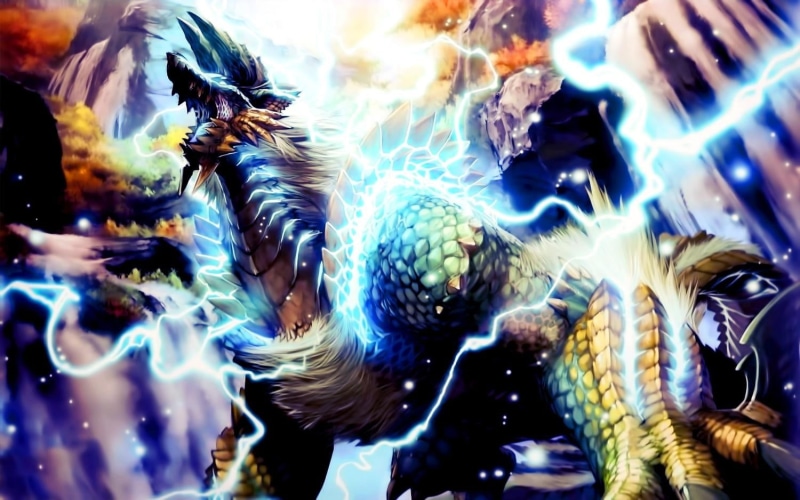 sea life, floral, group of animals, marine, water, swimming, underwater, animal, no people, Monster Hunter, 720P, pattern, animal themes, animal wildlife