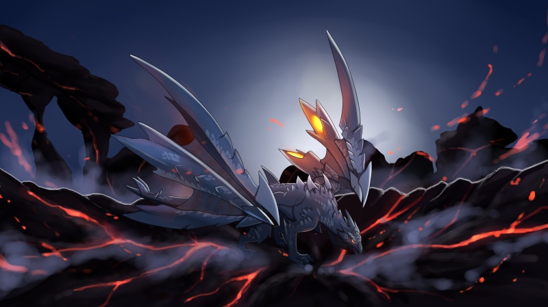 2K, Monster Hunter, Video Game, Valstrax (Monster Hunter)