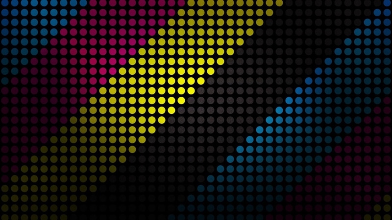 dot, textured, CMYK, digital art, day, abstract, backgrounds, geometric shape, full frame, artwork, abstract backgrounds, blue, indoors, multi colored