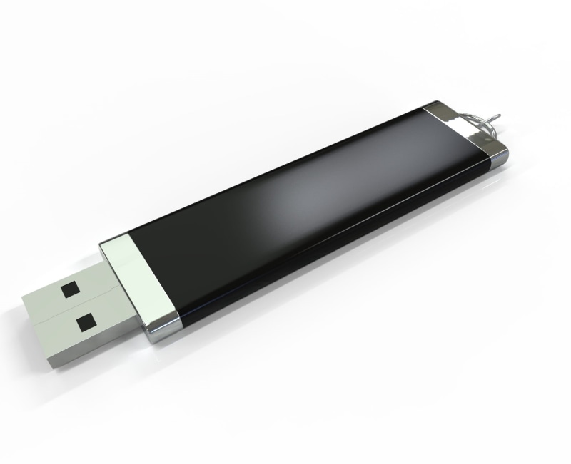no people, cut out, usb, still life, computer, portable information device, single object, black color, flash drive, close-up, electrical equipment, connection