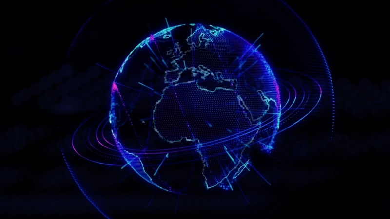 1080P, Hologram, Artistic, Earth