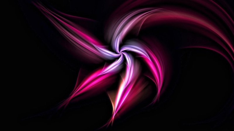 pink, fractal, hologram, 1920x1080, purple, illustration, red, abstract, 1080P