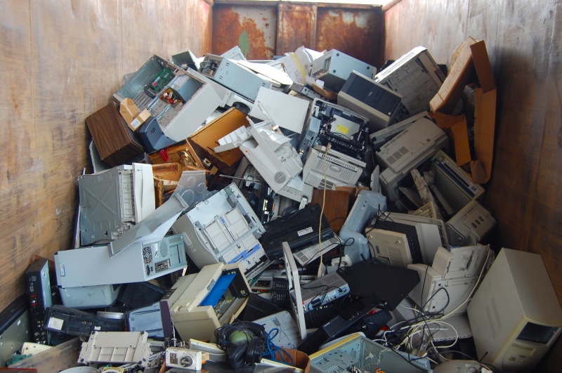 Scrap, no People, industry, lot, excess, 2K, table, high angle view, stack, corded, factory, Computer, directly above, electronic, old, broken, wood - material
