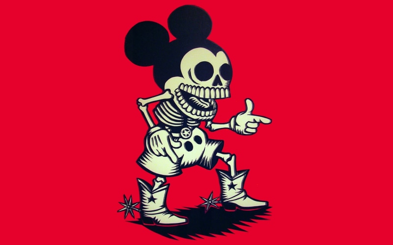 pop Art, mystery, cut out, 2K, facial Expression, cowboy, Mickey Mouse, halloween, vector, backgrounds, skeleton, costume, feline, mickey, mouse, mammal
