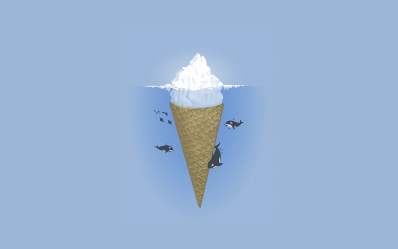 still life, frozen, nature, blue background, dairy Product, indoors, drink, cold - Temperature, vector, copy space, cream, orcas, black, ice Cream Cone