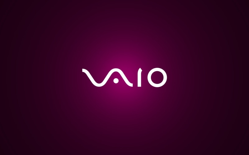 Logo, Vaio, Purple, 1080P, Background, Sony
