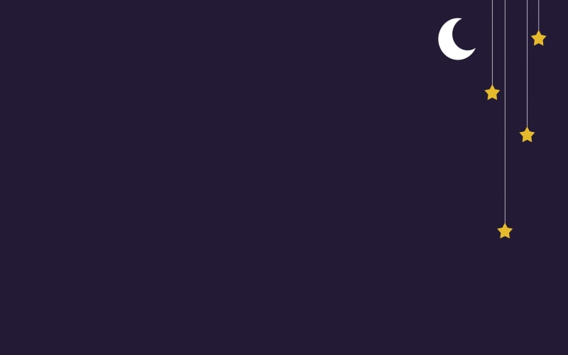 moon, 2560x1600, purple, stars, 2K, minimalism, patterns, background, purple background
