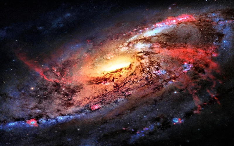 planet, 4K, depth, fields, universe, colorful, space, depth of fields, vortex
