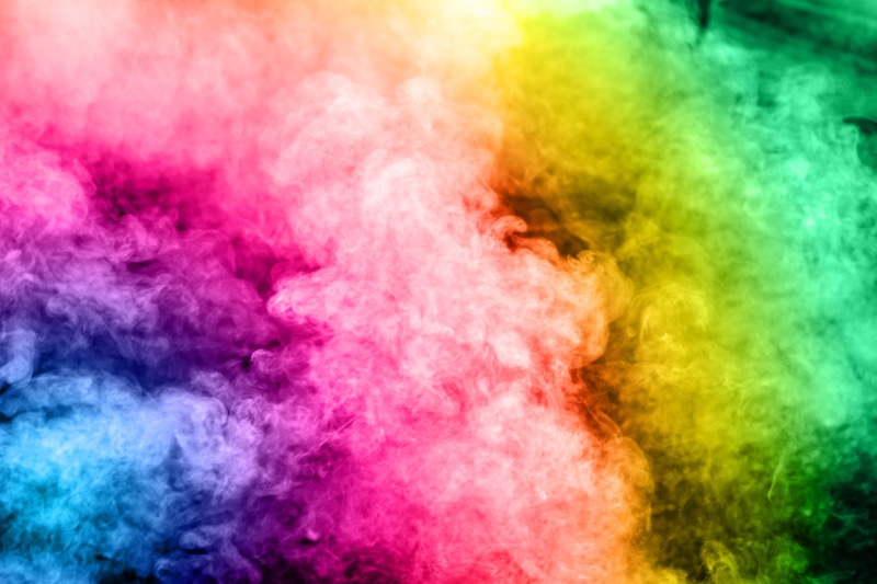 abstract, colors, 5K, smoke, colorful, rainbow, color, background
