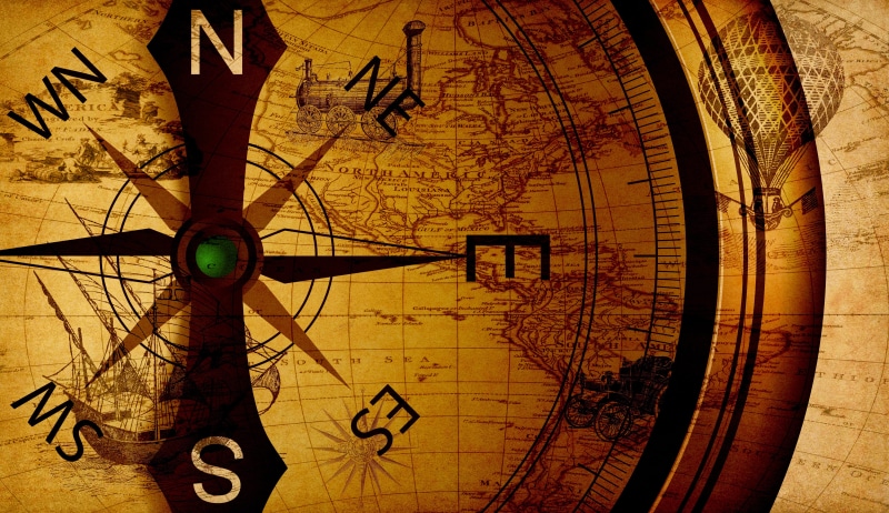 ship, pattern, map, number, nature, travel, orientation, train, clock, america, circle, outdoors, no people, shape, old, discovery, vintage, direction