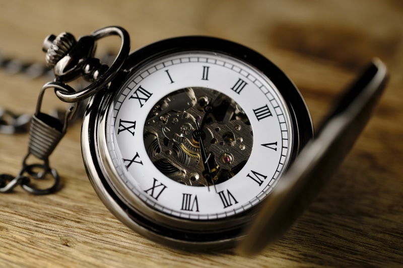 close-up, colored, table, clock, silver, time, accuracy, art, wood - material, pocket, vintage, instrument of time, single object, number, old, still life