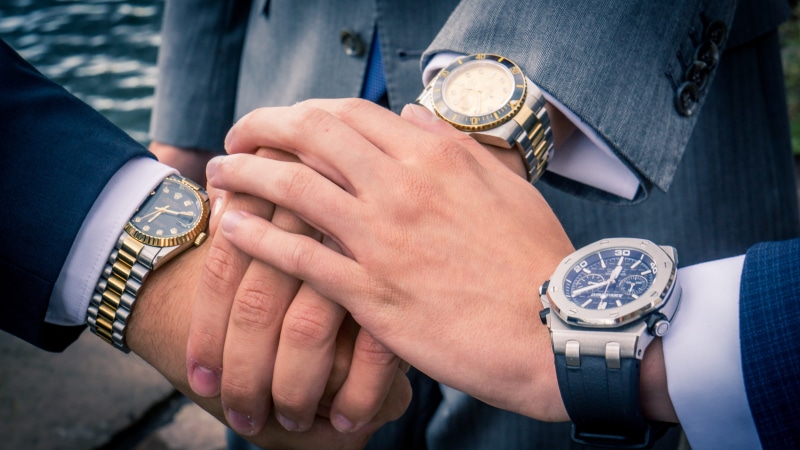 ring, business, hand, clock, pen, time, watch, men, human body part, 5K, audemars, piquet, silver colored, jewelry, personal accessory, checking the time