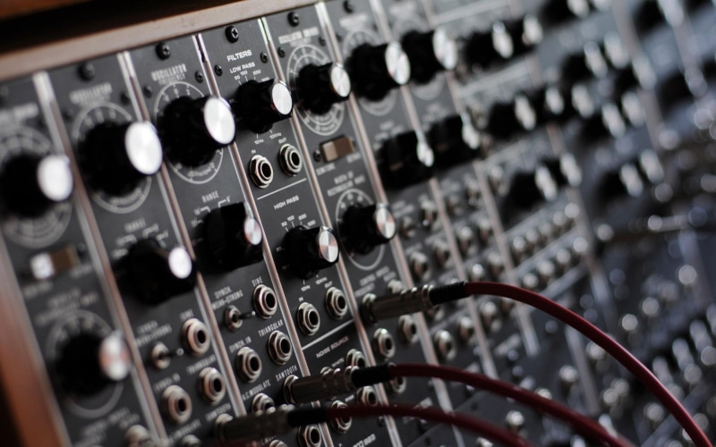 1080P, moog, modular, mixer, photography, audio, black, panel, 1920x1200, knob
