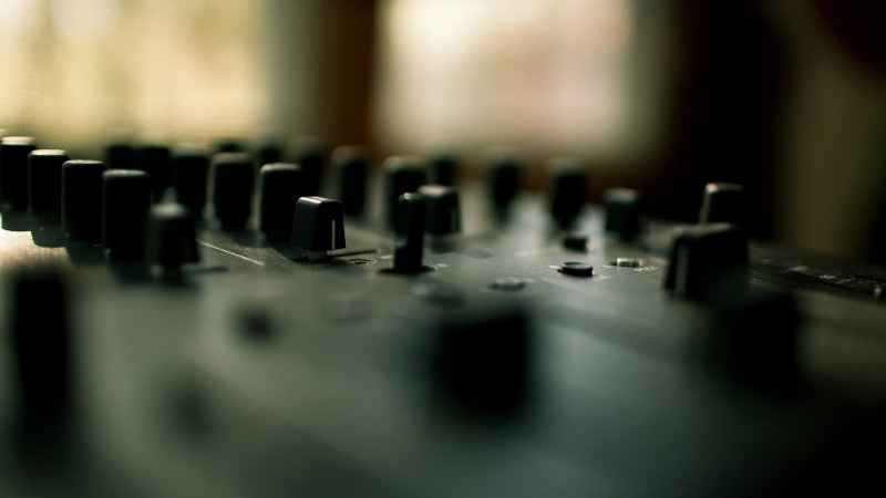 mixer, in a row, sound mixer, recording studio, control, nightlife, equipment, selective focus, music, industry, audio, mixing, push button, electric mixer