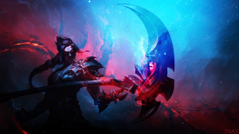 marine, male, night, animals in the wild, digital, animal wildlife, underwater, scythe, video game characters, undersea, fictional characters, video games