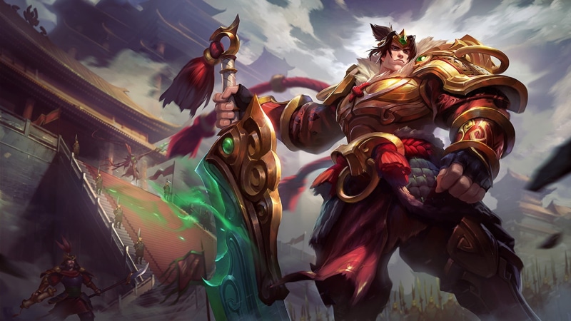  Diana (League of Legends), character, statue, cloud - sky, representation, religion, male, Kennen (League of Legends), Quinn (League Of Legends)