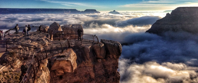 Cloud, Mather, canyon, sky, rare, South Rim, scenic, Point, scenery, layer, weather, architecture, park, grand, national, Inversion, scenics, nature, cloud - Sky